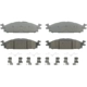 Purchase Top-Quality WAGNER - QC1508 - ThermoQuiet Disc Brake Pads pa1