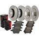 Purchase Top-Quality CENTRIC PARTS - 903.62153 - Front and Rear Disc Brake Kit pa1