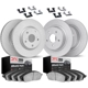 Purchase Top-Quality DYNAMIC FRICTION COMPANY - 4314-40013 - Front & Rear Disc Brake Kit pa1