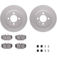 Purchase Top-Quality DYNAMIC FRICTION COMPANY - 4512-31143 - Front Disc Brake Kit pa2