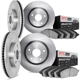 Purchase Top-Quality DYNAMIC FRICTION COMPANY - 6304-31089 - Brake Pads Kit pa1