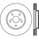 Purchase Top-Quality Disque de frein à disque avant by CENTRIC PARTS - 121.44130 pa5