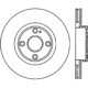 Purchase Top-Quality Front Disc Brake Rotor by CENTRIC PARTS - 121.45061 pa2