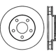 Purchase Top-Quality Disque de frein à disque avant by CENTRIC PARTS - 121.62057 pa6