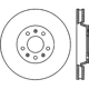 Purchase Top-Quality Front Disc Brake Rotor by CENTRIC PARTS - 121.62070 pa1