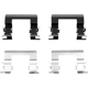 Purchase Top-Quality Front Disc Hardware Kit by DYNAMIC FRICTION COMPANY - 340-47031 pa3