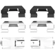 Purchase Top-Quality Front Disc Hardware Kit by DYNAMIC FRICTION COMPANY - 340-52004 pa3