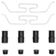 Purchase Top-Quality Front Disc Hardware Kit by DYNAMIC FRICTION COMPANY - 340-73022 pa2