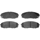 Purchase Top-Quality ADVICS - AD1814 - Disc Brake Pads pa2