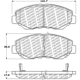 Purchase Top-Quality Front Disc Pads by CENTRIC PARTS - 500.09141 pa2