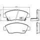 Purchase Top-Quality HELLA PAGID - 355035061 - Disc Brake Pad Set pa1