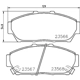 Purchase Top-Quality HELLA PAGID - 355035101 - Disc Brake Pad Set pa2