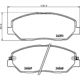 Purchase Top-Quality HELLA PAGID - 355035881 - Disc Brake Pad Set pa1