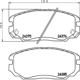 Purchase Top-Quality HELLA PAGID - 355036291 - Disc Brake Pad Set pa1