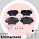 Purchase Top-Quality ZIMMERMANN - 25617.185.1 - Disc Brake Pad Set pa1