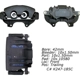 Purchase Top-Quality Front Left Rebuilt Caliper With Hardware by CENTRIC PARTS - 141.63046 pa14