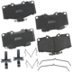 Purchase Top-Quality BENDIX - SBC436A - Front Disc Brake Pads pa1