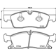 Purchase Top-Quality Front Premium Ceramic Pads by BREMBO - P37022N pa2