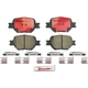 Purchase Top-Quality Plaquettes avant en céramique de qualité supérieure by BREMBO - P83054N pa5