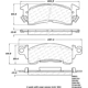 Purchase Top-Quality Front Premium Ceramic Pads by CENTRIC PARTS - 301.00520 pa8