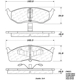 Purchase Top-Quality Plaquettes avant en céramique de qualité supérieure by CENTRIC PARTS - 301.06420 pa9