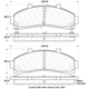 Purchase Top-Quality Front Premium Ceramic Pads by CENTRIC PARTS - 301.06520 pa10