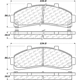 Purchase Top-Quality Front Premium Ceramic Pads by CENTRIC PARTS - 301.06520 pa2