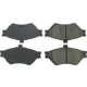 Purchase Top-Quality Front Premium Ceramic Pads by CENTRIC PARTS - 301.06780 pa1