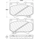 Purchase Top-Quality Front Premium Ceramic Pads by CENTRIC PARTS - 301.08120 pa5