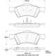 Purchase Top-Quality Plaquettes avant en céramique de qualité supérieure by CENTRIC PARTS - 301.08570 pa11