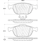 Purchase Top-Quality Front Premium Ceramic Pads by CENTRIC PARTS - 301.09700 pa5