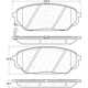 Purchase Top-Quality Plaquettes avant en céramique de qualité supérieure by CENTRIC PARTS - 301.13010 pa11