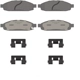 Purchase Top-Quality WAGNER - OEX1063 - Disc Brake Pad Set pa1