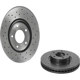 Purchase Top-Quality Front Premium Rotor by BREMBO - 09.9468.2X (1 Qty) pa1