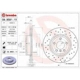 Purchase Top-Quality Front Premium Rotor by BREMBO - 09.9581.1X (1 Qty) pa6