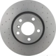 Purchase Top-Quality BREMBO - 09.B570.1X - Front Brake Rotor pa1