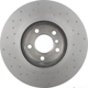 Purchase Top-Quality BREMBO - 09.B570.1X - Front Brake Rotor pa2