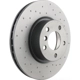 Purchase Top-Quality BREMBO - 09.B570.1X - Front Brake Rotor pa3
