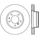 Purchase Top-Quality Disque avant de qualité supérieur by CENTRIC PARTS - 125.34021 pa3