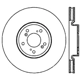 Purchase Top-Quality Disque avant de qualité supérieur by CENTRIC PARTS - 125.40062 pa2