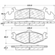 Purchase Top-Quality Front Premium Semi Metallic Pads by CENTRIC PARTS - 300.02590 pa3