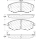 Purchase Top-Quality Front Premium Semi Metallic Pads by CENTRIC PARTS - 300.07000 pa15