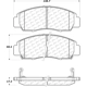 Purchase Top-Quality Front Premium Semi Metallic Pads by CENTRIC PARTS - 300.07870 pa9