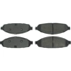 Purchase Top-Quality Front Premium Semi Metallic Pads by CENTRIC PARTS - 300.09310 pa3