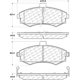 Purchase Top-Quality Front Premium Semi Metallic Pads by CENTRIC PARTS - 300.09410 pa4