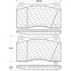 Purchase Top-Quality Plaquettes avant semi-métallique de qualité supérieur by CENTRIC PARTS - 300.10010 pa3