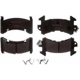 Purchase Top-Quality Front Semi Metallic Pads by ACDELCO PROFESSIONAL - 17D154MH pa1