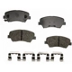 Purchase Top-Quality Front Semi Metallic Pads by AGNA BRAKES - ALD1595M pa2