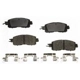 Purchase Top-Quality Front Semi Metallic Pads by AGNA BRAKES - ALD1650M pa3