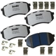 Purchase Top-Quality BENDIX - MKD433FM - Semi-Metallic Front Disc Brake Pads pa1